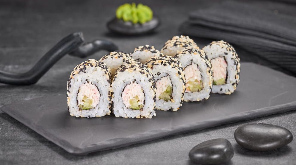 КАЛИФОРНИЯ КРАБ В КУНЖУТЕ